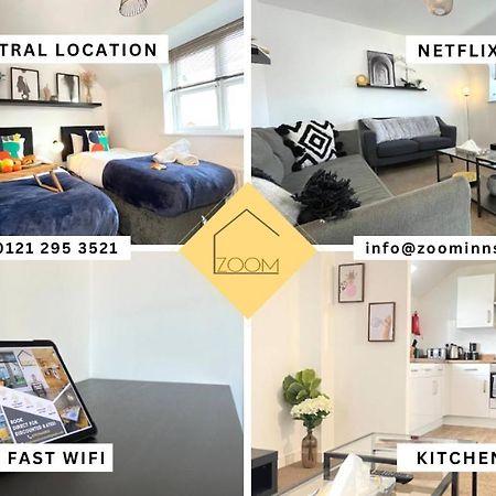 דירות ברמינגהאם Cosy 2Br Retreat, Near Uni & Qe Hospital, Parking מראה חיצוני תמונה